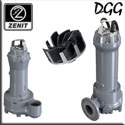 Zenit - Sommerse per fognature girante vortex serie DGG