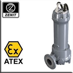 Zenit - Sommersa  fognature con certificazione ATEX