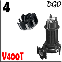Zenit - Sommerse per fognature girante vortex serie DGO - trifase