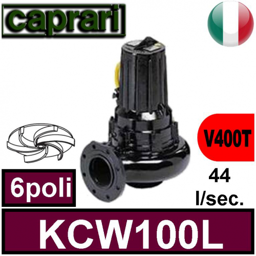 Pos. 08 Caprari Submersibila pentru canalizare KCW100L