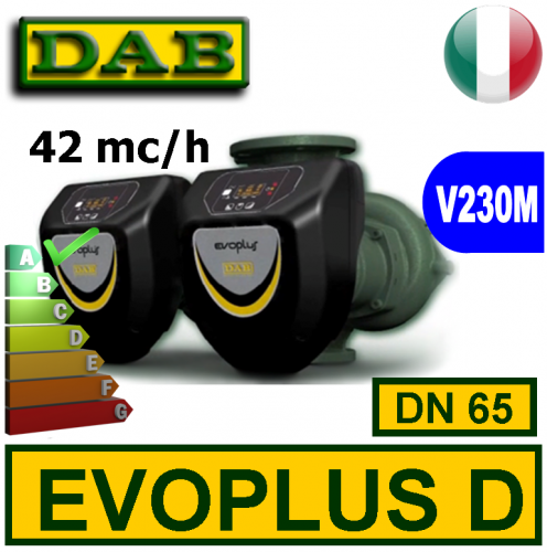 Circulator electronic gemelar Dab Evoplus D (dublu) DN65 2