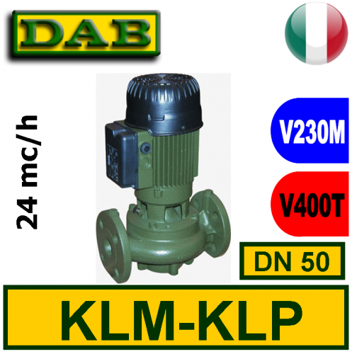 Pompa Circulator în linie Dab KLM-KLP DN50 2