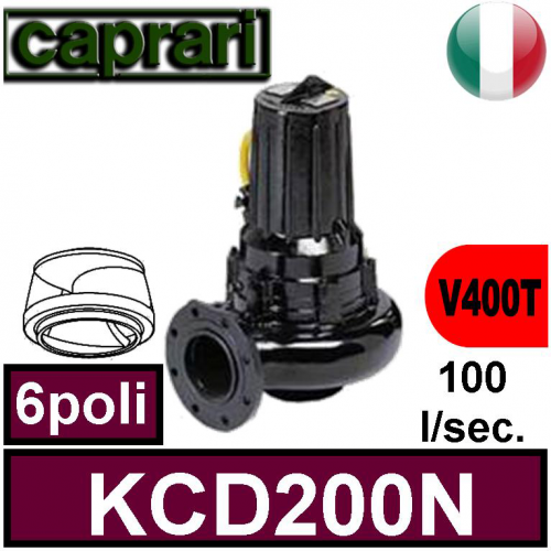 Pos. 14 Caprari Submersibila pentru canalizare KCD200N