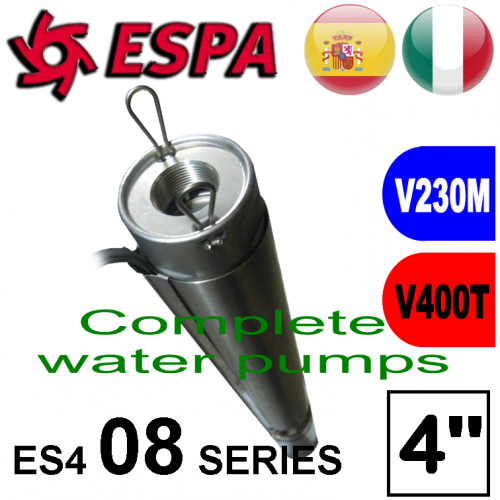 Espa Submersibile complete ES4-08-O4MT 2