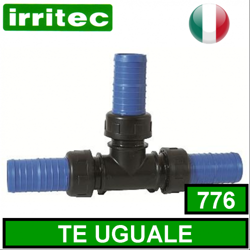 Fiting art.776 Tee pentru Flat hose Irritec