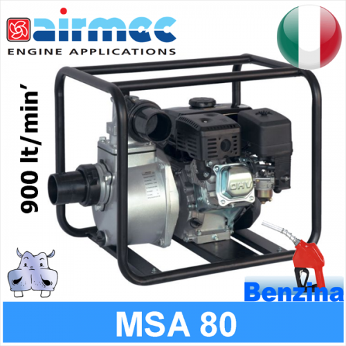 Airmec motopompă pe benzină MSA 80