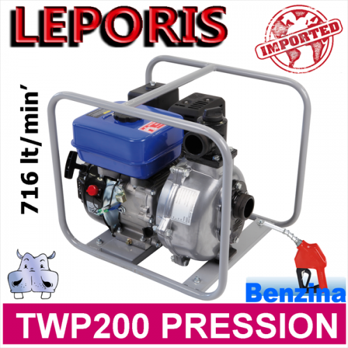 Leporis motopompă pe benzină TWP 200 PRESSION