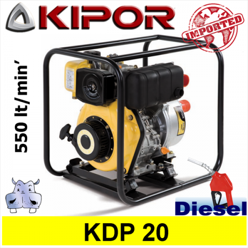 Kipor motopompă diesel KDP 20