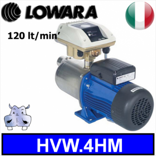 Lowara - Pompa electrică completă cu inverter HVW.4HM