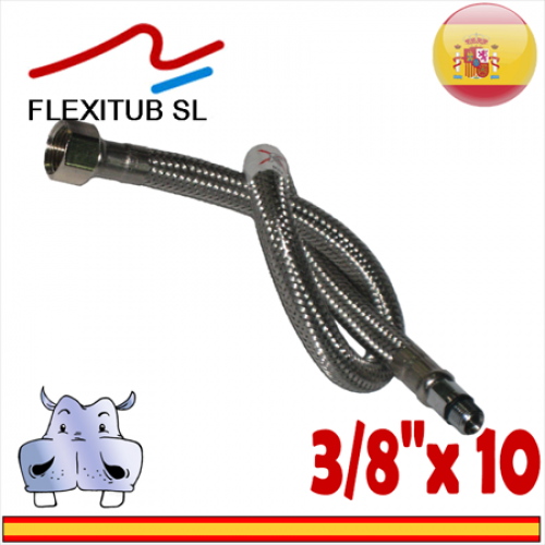 Flexitub - Tub Flexibil inox 3.8xMC10 pentru monocomand și cu o singură gaură