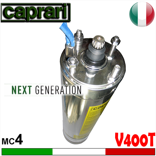 Caprari - Motoare submersibile MC4 V400T