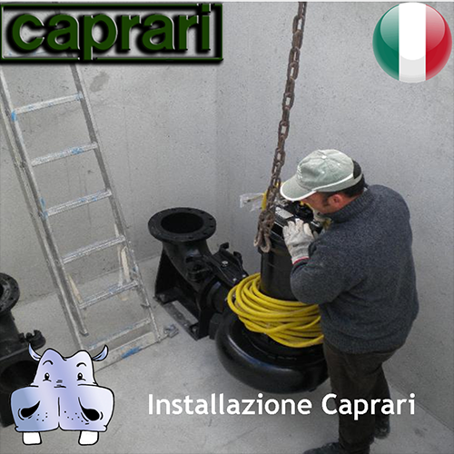 Pos. 04 Caprari Submersibila pentru canalizare KCM080H 3