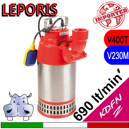 Leporis Pompa electrică submersibilă pentru drenaj KDFN 2