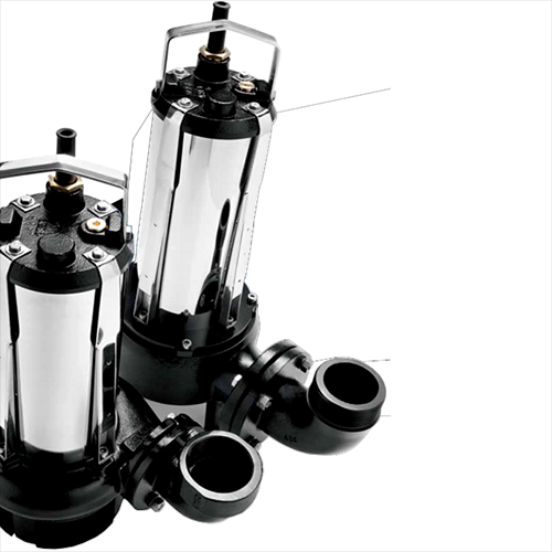 BBC Pompa electrică submersibilă pentru canalizare SEMISOM 700.50 2
