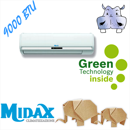 Aer condiționat - climatizator aer inverter DC Midax (caldo-freddo) 9000BTU - model 2014