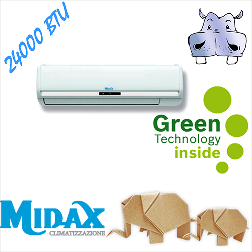 Aer condiționat - climatizator aer inverter DC Midax (caldo-freddo) 24000BTU - model 2014