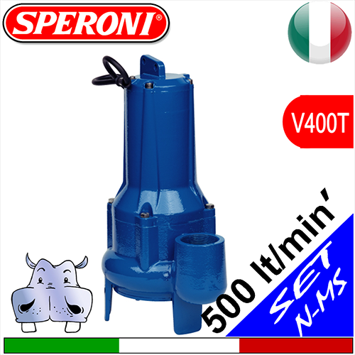 SPERONI Pompe electrice pentru canalizare SET 200 N-M trifazate