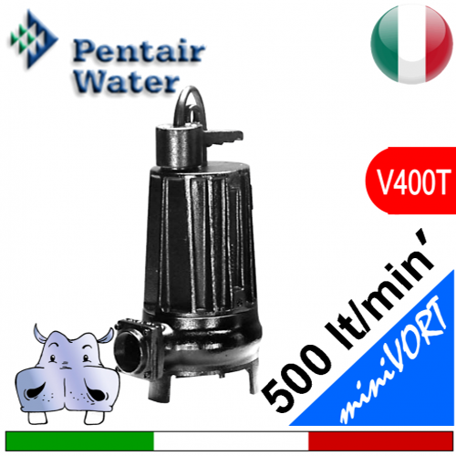 Pos.01 NOCCHI Submersibila pentru canalizare MINIVORT (V400T)