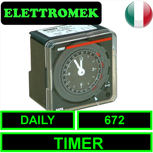 Kit Timer 72x72 pt art.672