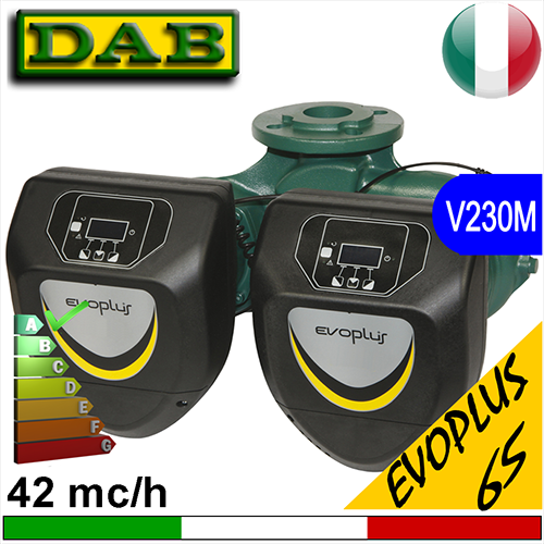 Circulator electronic gemelar Dab Evoplus D (dublu) DN65