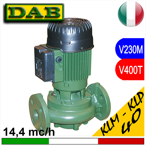 Pompa Circulator în linie Dab KLM-KLP DN40