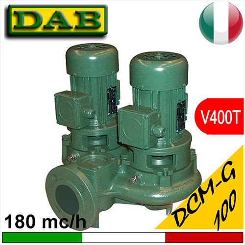 Pompa Circulator în linie gemelar Dab DCM-G DN100