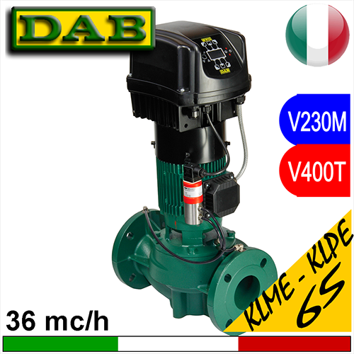 Pompa Circulator electronic în linie Dab KLME-KLPE DN65