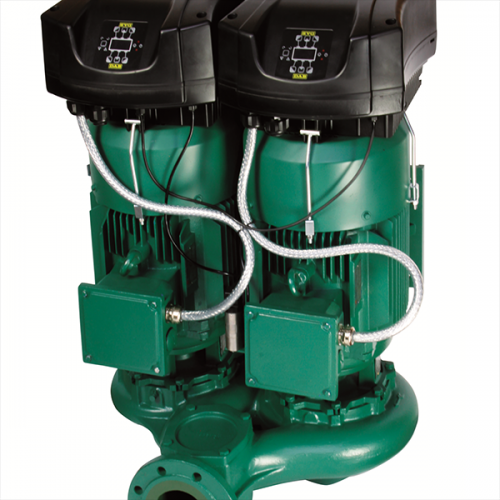 Pompa Circulator electronic în linie dublu gemelar Dab DCM-GE DN65 2