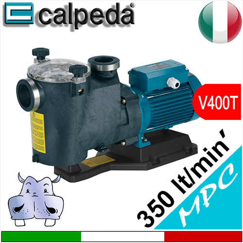 Calpeda - Pompa electrică mod. MPC pentru piscine cu mici dimensiuni  (alimentație trifazată 400Vac)