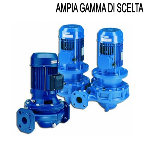 Pompa electrică circulator in-line gemelar, dublă pompă Lowara FCTEM flanșă DN40 - alimentație monofazată 2