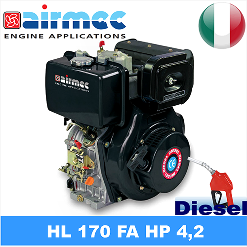 Motor diesel HL170 FA HP 4,2