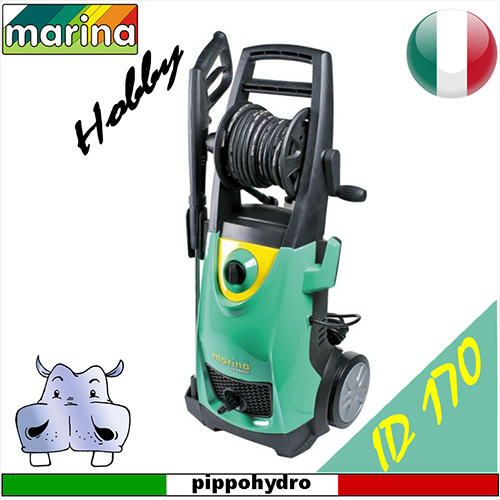 MARINA CLEANING - Aparat de spălat cu presiune, cu apă rece - Max 170 Bar - modelul ID170