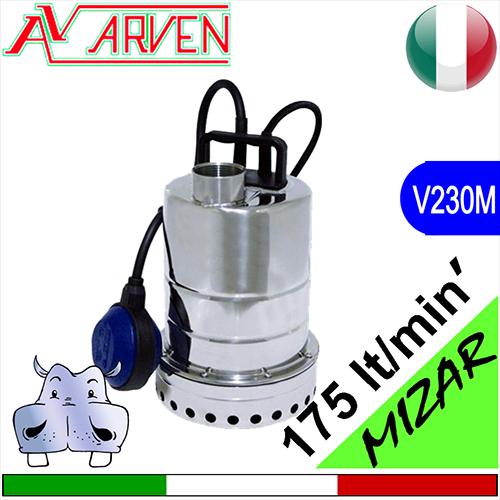 Arven Pompa electrică submersibilă pentru drenaj MIZAR