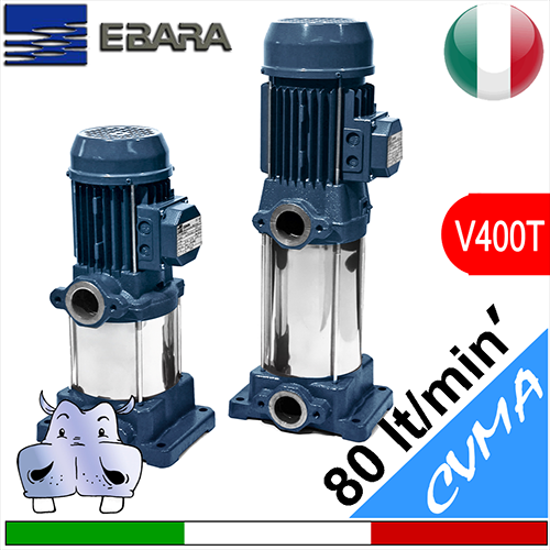 Pompe electrice Multietajate Verticale Insonorizate Ebara CVMA T