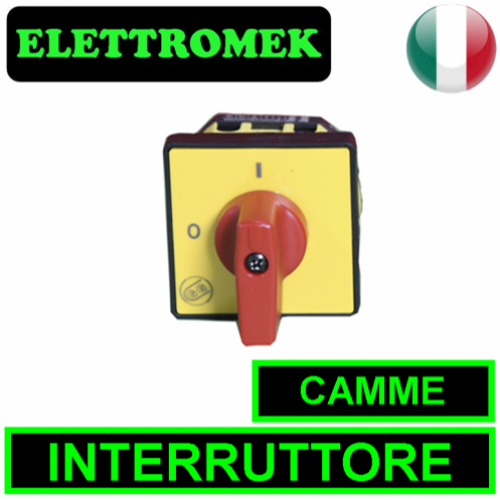 Intrerupător cu camă
