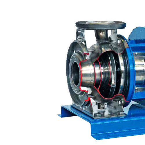 Speroni Pompa electrică normalizată Inox CX 50-200 2