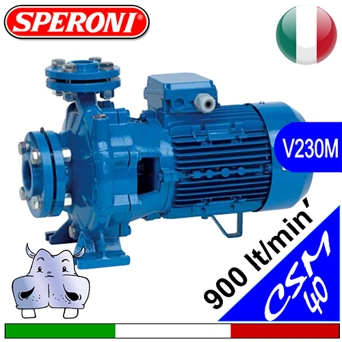 Speroni Pompa electrică normalizată din fontă CSM 40