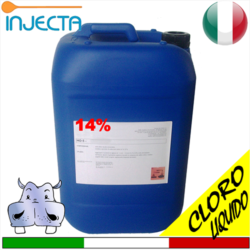 Cloro liquido ipoclorito di sodio per potabilizzazione acqua - disinfettante per piscine