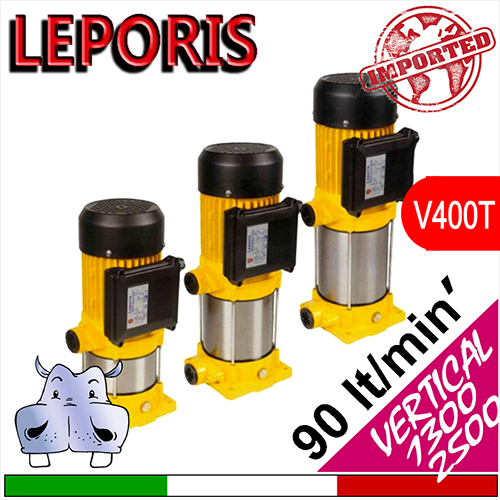 Leporis  - Pompa electrică multietajată verticală VERTICAL 700:1500 TRIFAZATĂ