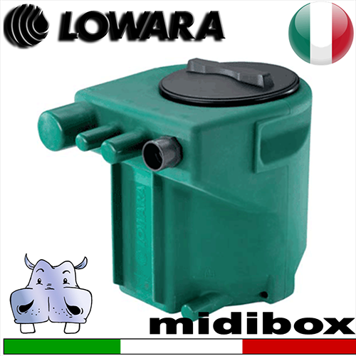 Lowara - Stazioni di sollevamento per fognature MIDIBOX predisposte per una pompa sommersa