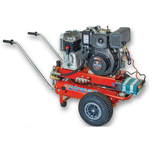 Moto compresor cu motor pe Benzină TTS 11+11LT 2