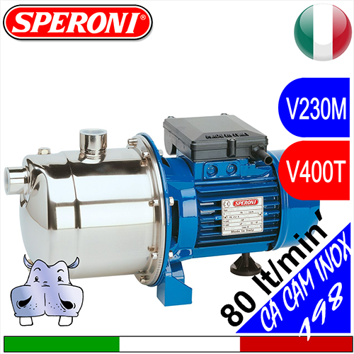 Elettropompa autoadescante jet inox Speroni serie CAM 198