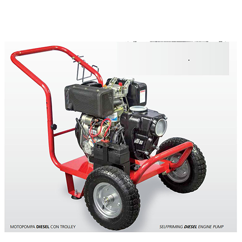 Airmec motopompa Diesel HH 3 Trolley per acque pulite o sporche 2