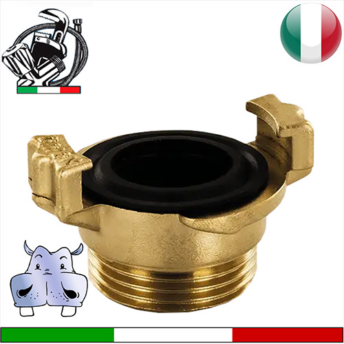 Raccordo ottone quick maschio attacco rapido