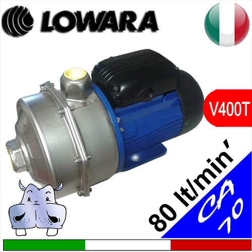 Lowara elettropompe bigiranti inox serie N CA70.33 316 CA70.34 316 CA70.45 316 2