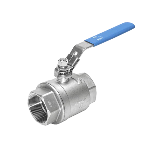 Valvola a sfera in acciaio inox aisi 316 leva lunga FF  2
