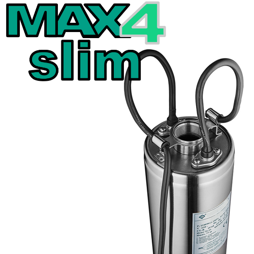 X-POWER - Pompe sommerse  MAX4 serie SLIM con galleggiante elettrico 4