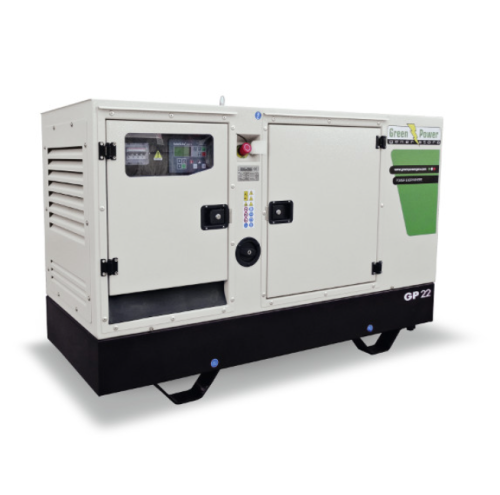 Generatore Gruppo Elettrogeno diesel GP22-N 20KVA Trifase - Silenziato  - avviamento elettrico 2
