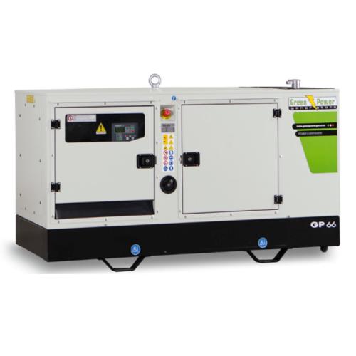 Generatore Gruppo Elettrogeno diesel GP66-N 60KVA Trifase - Silenziato  - avviamento elettrico 3