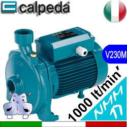 Elettropompe Monogirante Calpeda NMM17  Alimentazione elettrica monofase 230Vac